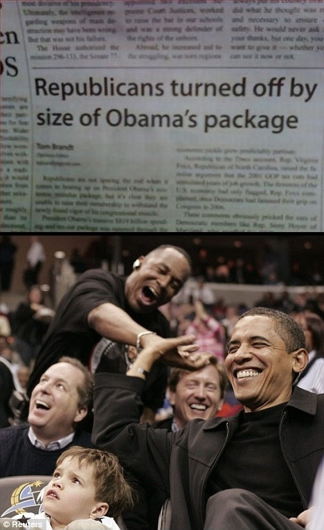 Obama Win - Republicans Turned Off By Size Of Obama's Package