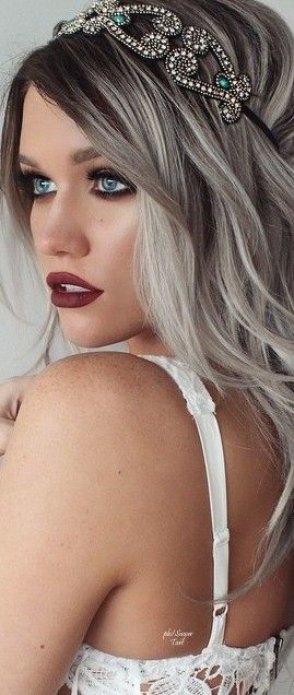 Cabelos tendências 2016 - Cabelo cor cinzenta, corte cabelo Cabelos tendências 2016 - Cabelo cor cinzenta, corte cabelo