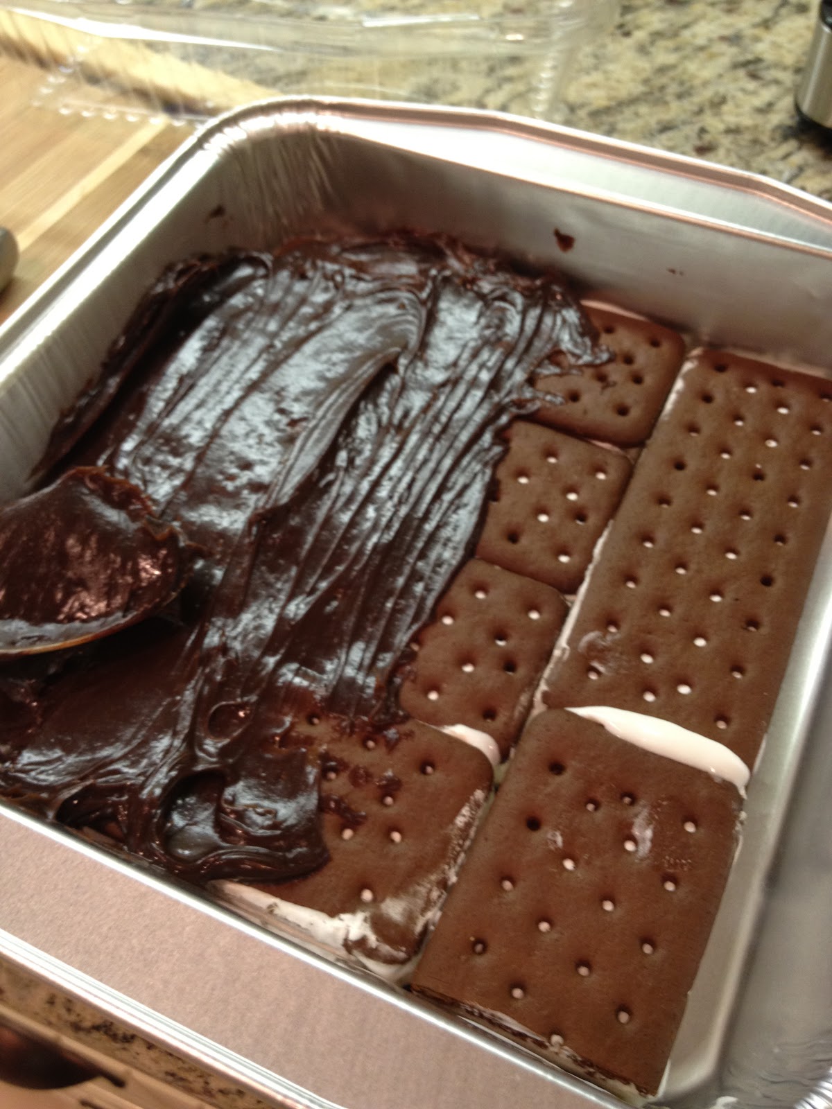 Louisiana Woman, Mississippi Man +baby! Ice Cream Sandwich Cake