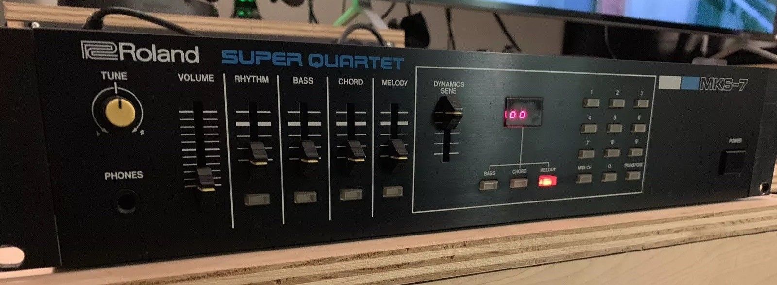 MATRIXSYNTH Roland MKS7 Rackmount Synthesizer And Drum Machine Juno