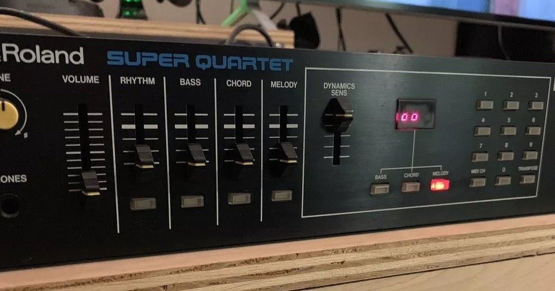 MATRIXSYNTH Roland MKS7 Rackmount Synthesizer And Drum Machine Juno