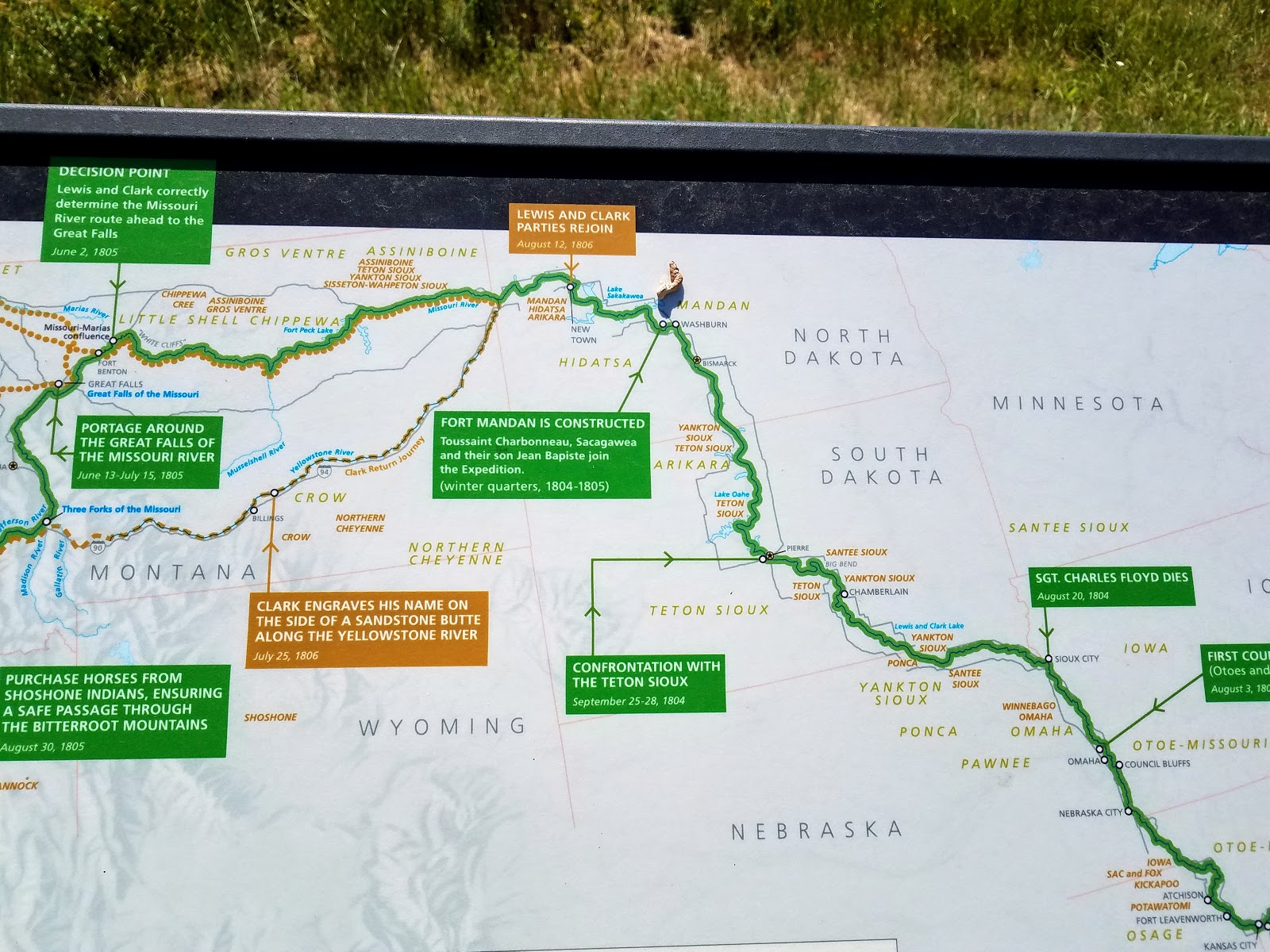 History and Culture by Bicycle Oahe Dam The Oahe Dam & Lake