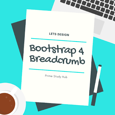 Bootstrap 4 Breadcrumb