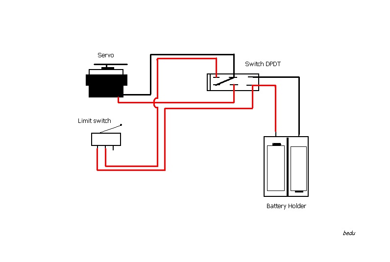 Bedu Home Made: Wiring Useless Machine