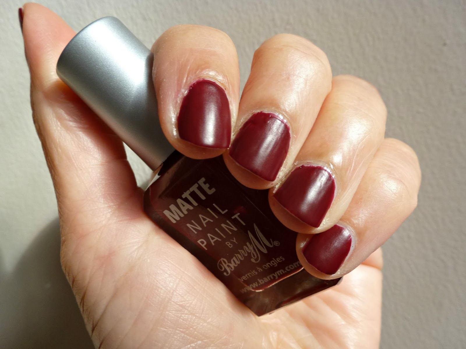 A picture of Barry M Matte Nail Paint in Crush