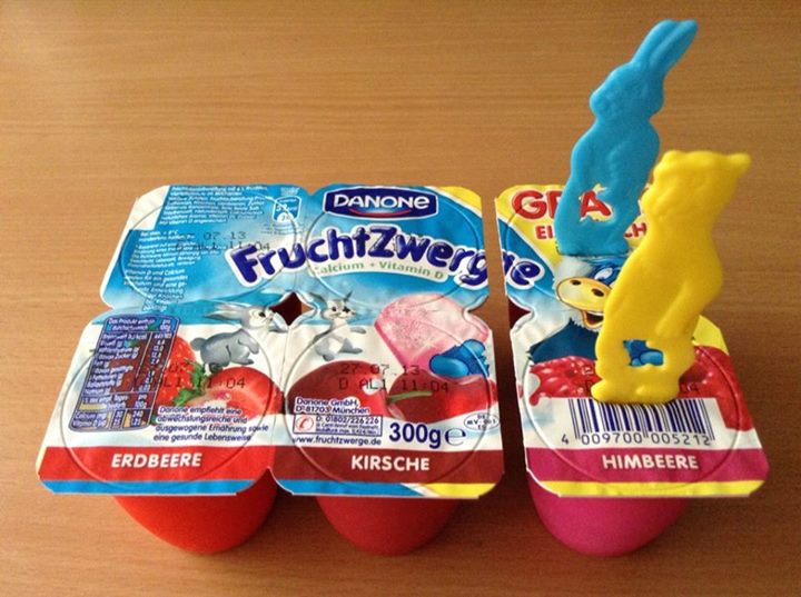 Rosa Wölkchen: Fruchtzwerge Eis