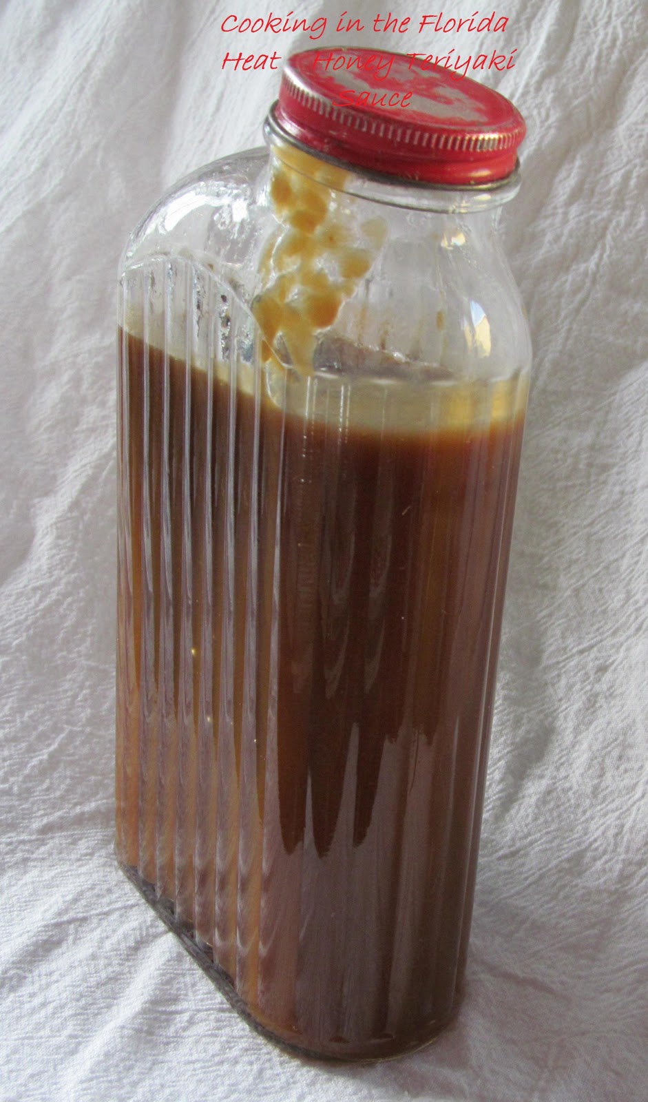 Cooking in the Florida Heat HoneyPineapple Teriyaki Glaze