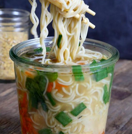 Gluten Free Instant Noodle Cups #ramennoodle #deliciousfood