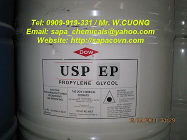 Propylene glycol USP/EP - tiêu chuẩn dược