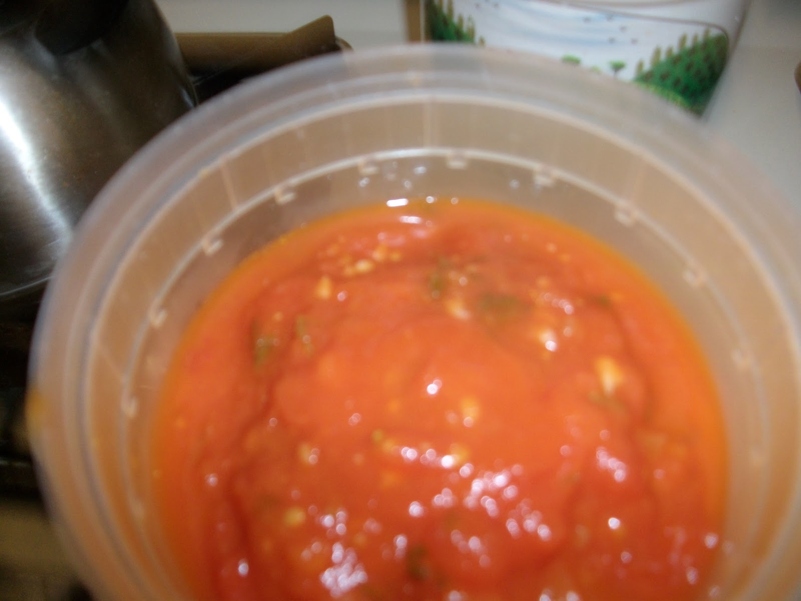 Mealtime with Momma Vicky Fresh Plum Tomato Sauce for Pasta