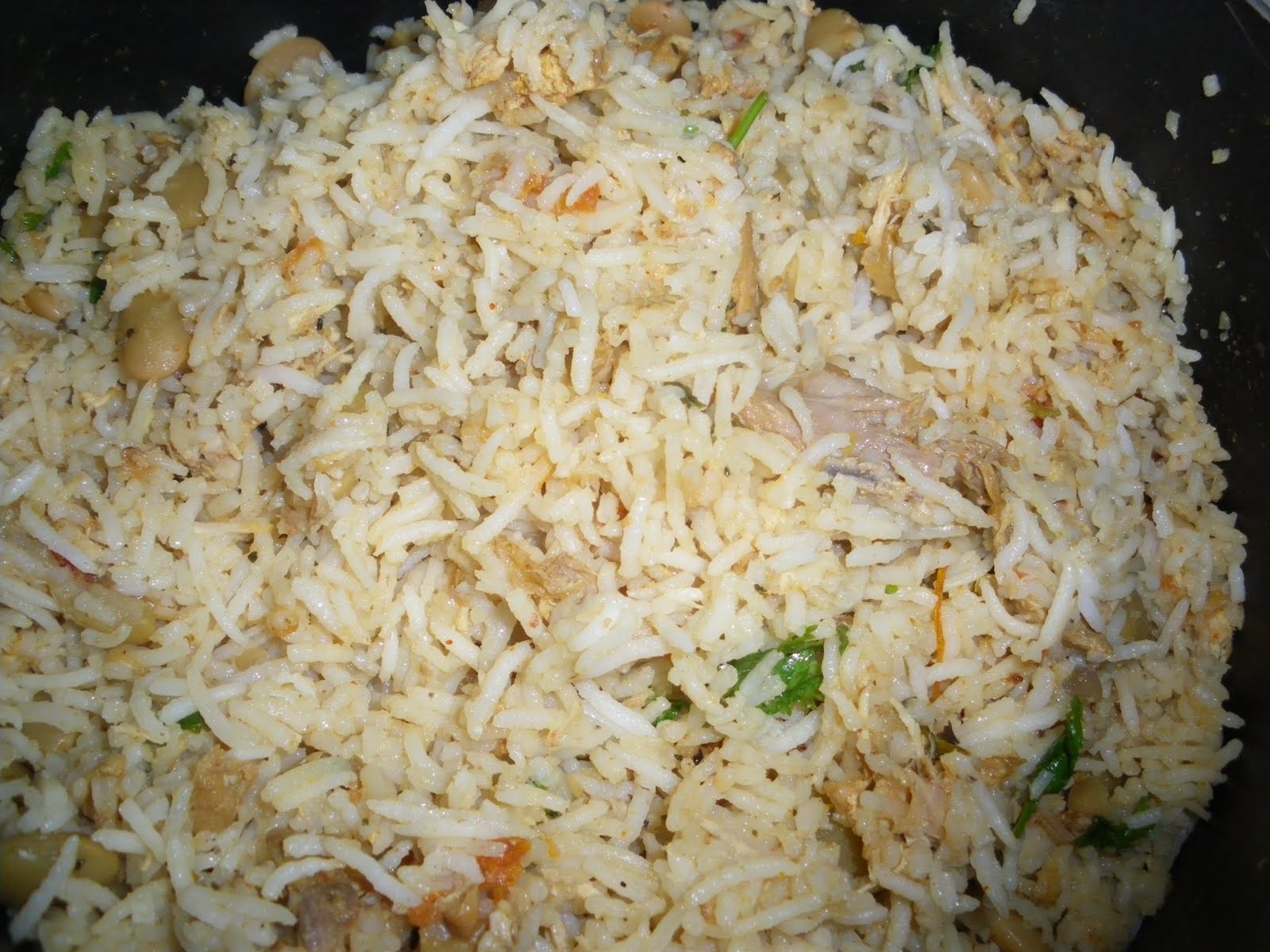 Mouth watering recipes from Azeema's Kitchen Lima beans Chicken Pulao and Raita