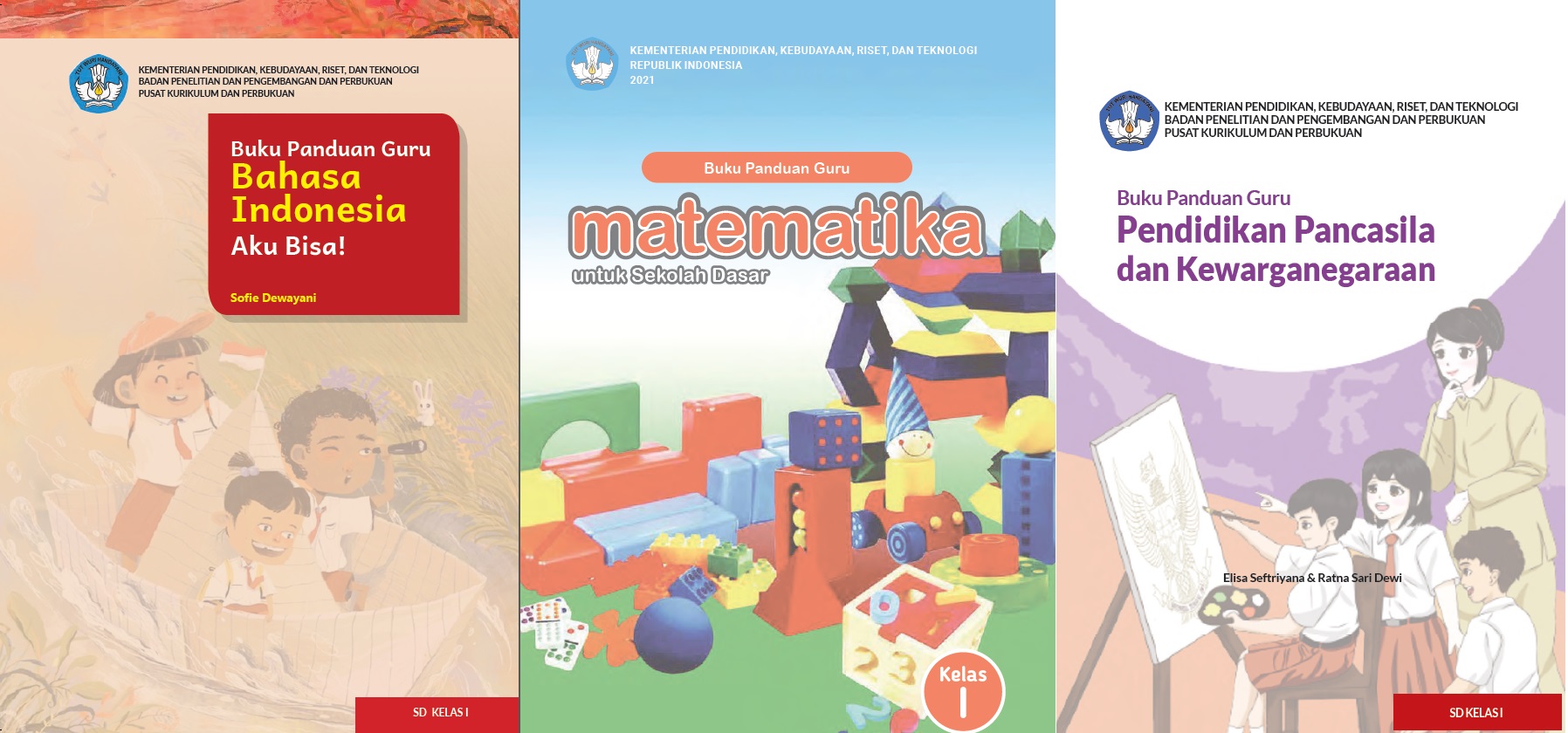 Download lengkap Buku Guru dan Buku Siswa Satuan Pendidikan Sekolah Dasar (SD) Kelas I Sekolah Penggerak