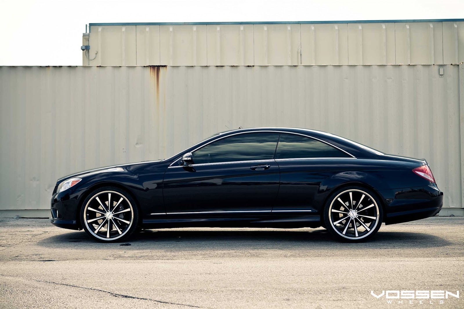 Mercedes Benz Cl550 4 Matic 2012 By Vossen Wheels
