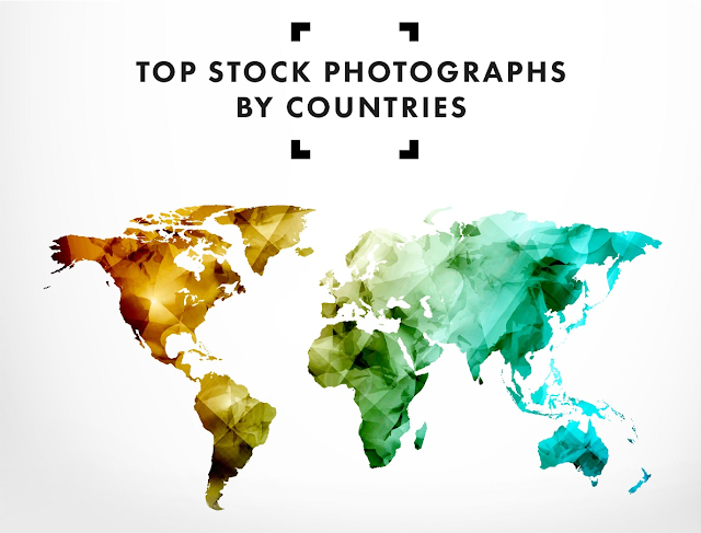 Top Stock Photographs By Countries