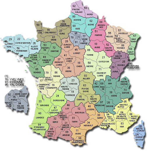 mapa de franca com os departamentos Misto Quente Em Clermont Entendendo A Franca Regioes E Departamentos mapa de franca com os departamentos