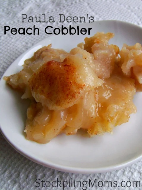 Paula Deen's Peach Cobbler