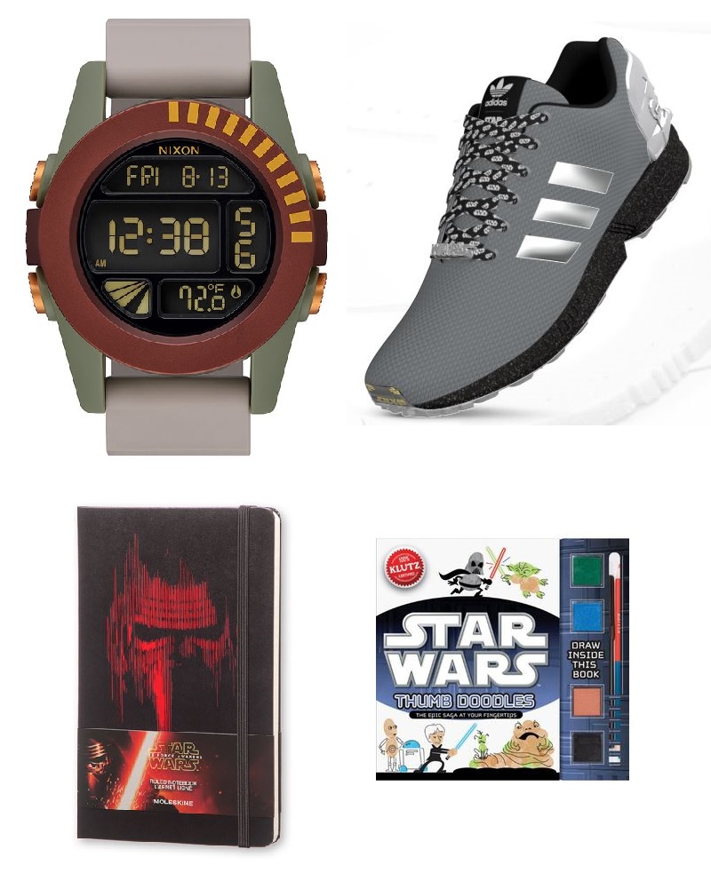 Star Wars The Force Awakens Christmas Gift Guide Nixon Adidas Eleven Paris Max Factor