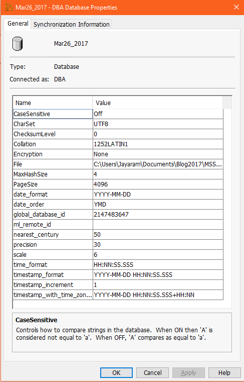 HodentekMSSS: Creating a database in Ultralite 17 using SQL Central