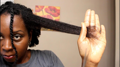 HOW TO TRIM NATURAL HAIR STRETCHED or STRAIGHTENED DiscoveringNatural