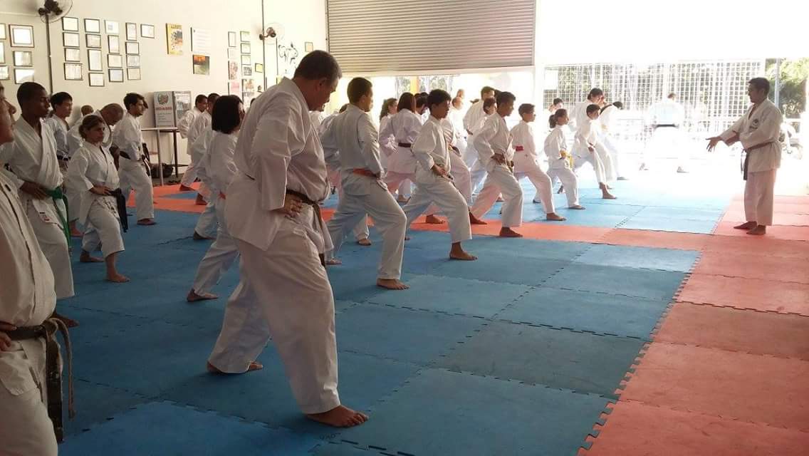 Dojô Garras do Tigre V Curso de Karatê Shotokan ASKT ISKF BRASIL