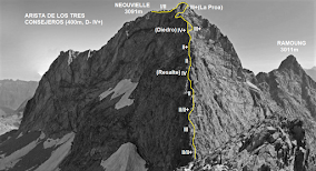 ARETE TROIS CONSELLERS (400m,IV+) 2019