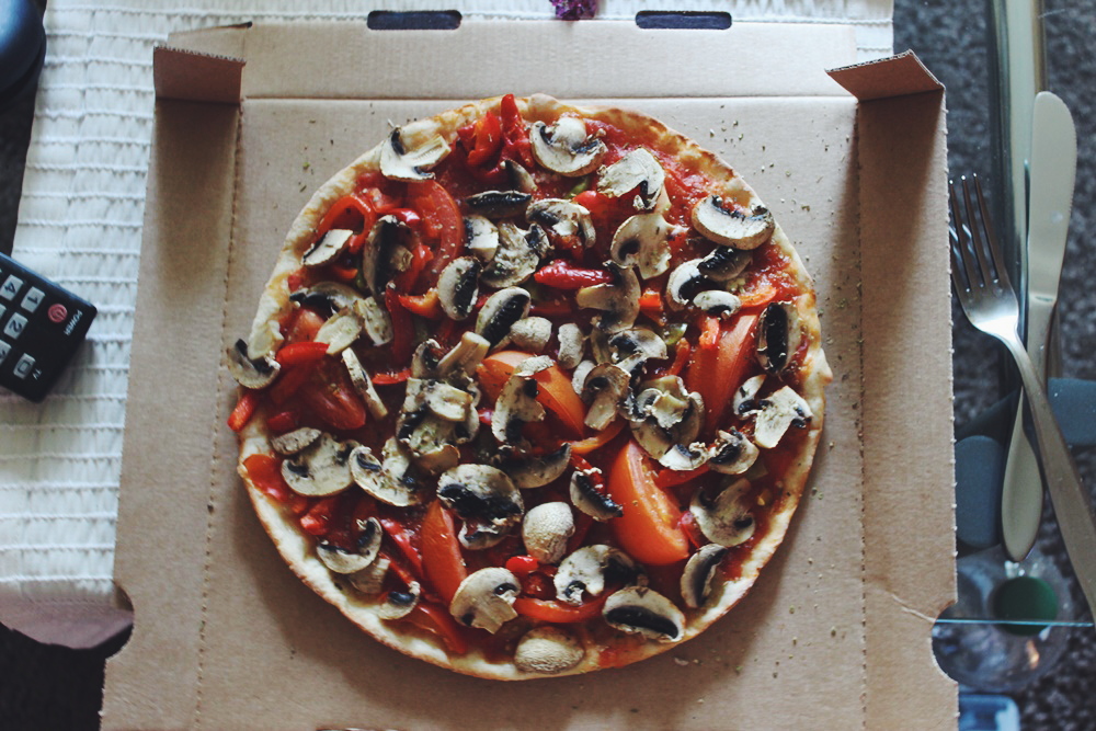Vegane Pizza