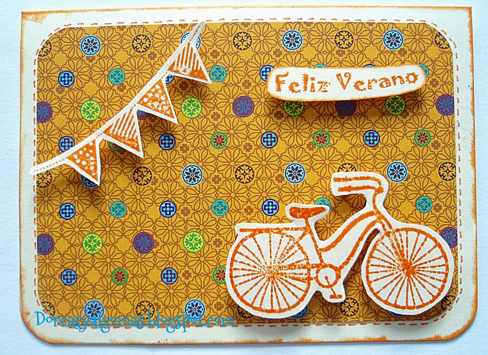 "DORCAS Y ALGO MAS" Tarjeta "Feliz Verano"