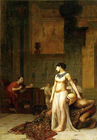 Cleopatra y César