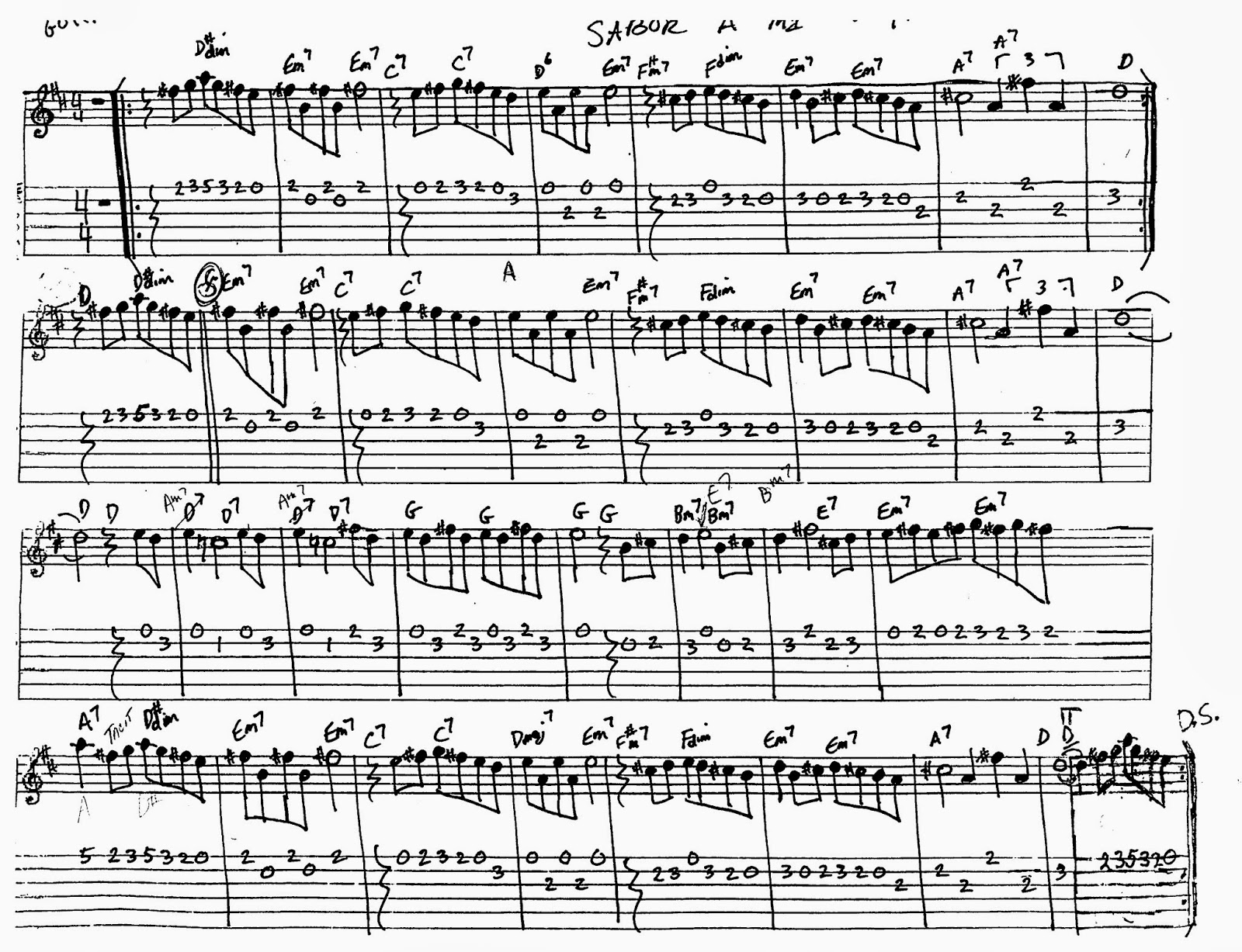miss jacobsons music sabor a mi sabor a mi sheet music