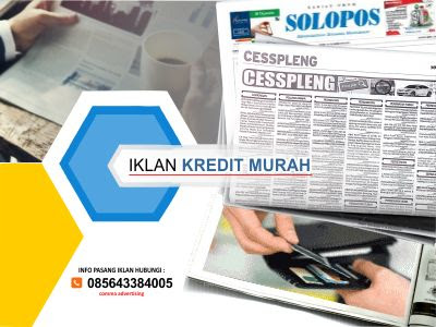 Iklan kredit murah di koran solopos - biro iklan koran