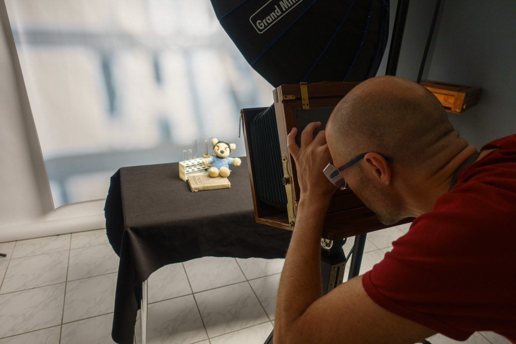 Ultra macro video of the collodion wet plate process - Photography Blog