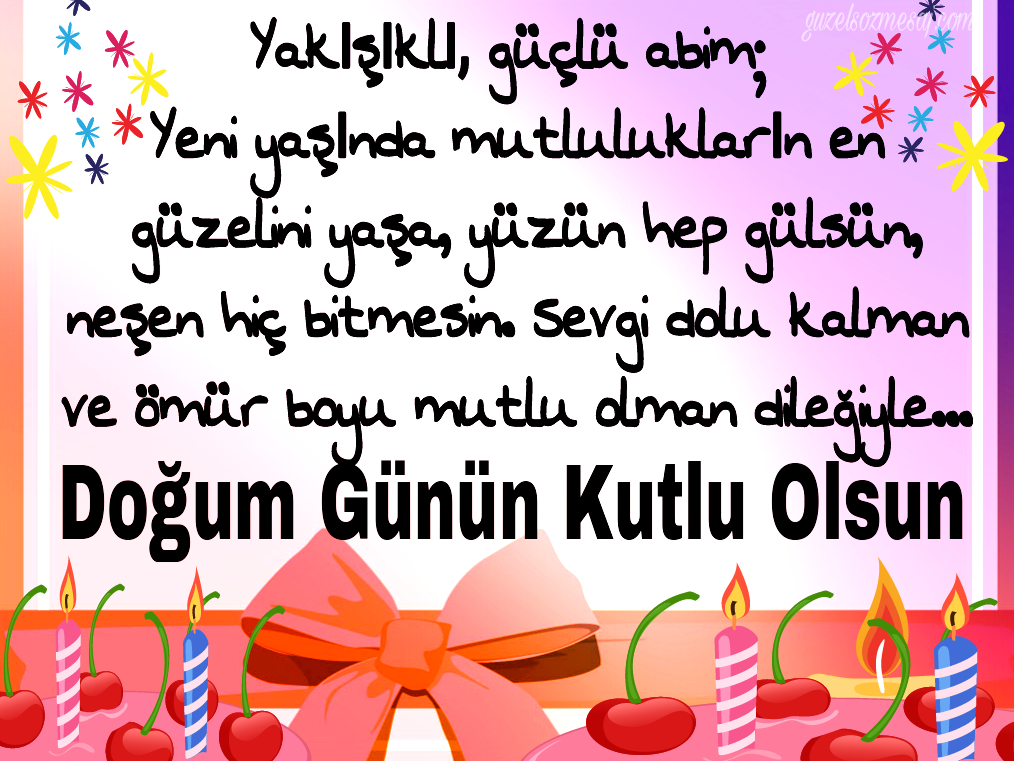 abiye dogum gunu mesaji guzel sozler