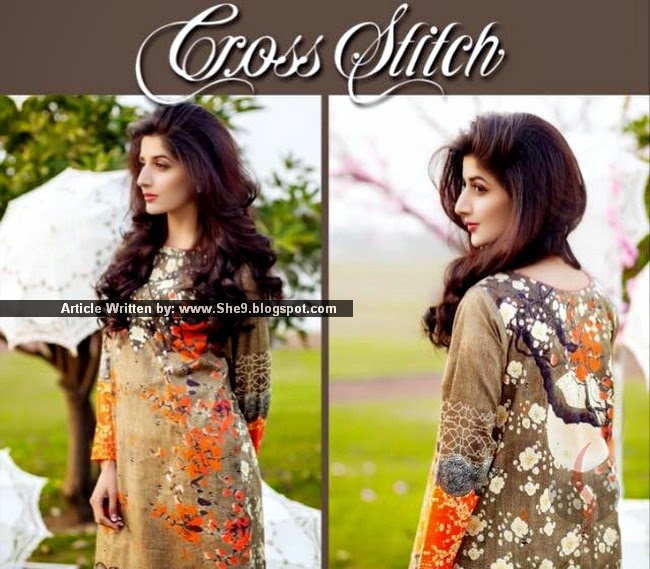 Cross Stitch Lawn Collection 20152016 Spring Summer Lawn Designs