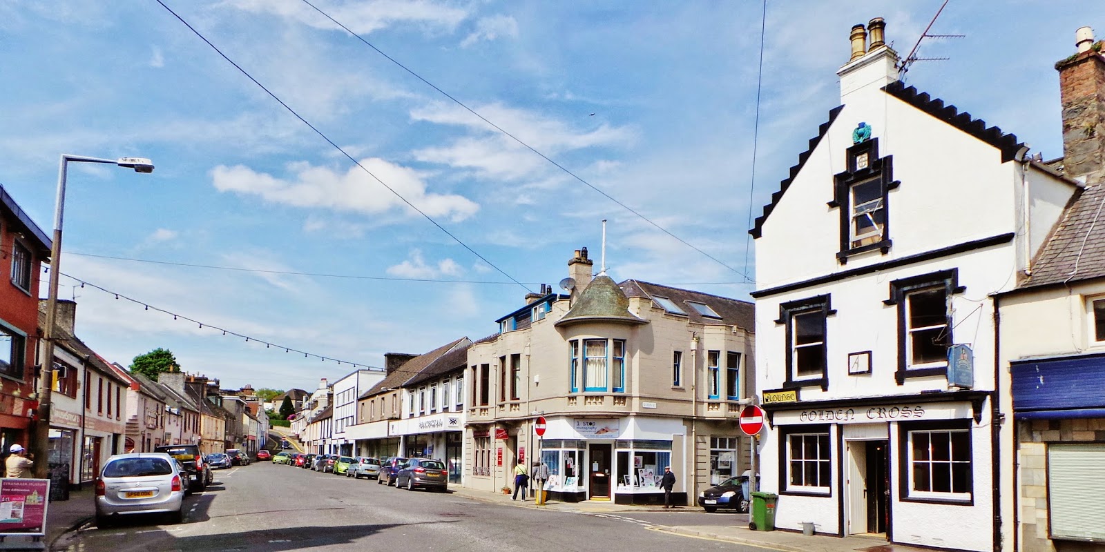 Backpacking travel & Outdoor adventure 2014 Lide supermarket and Museum, Stranraer, Scotland