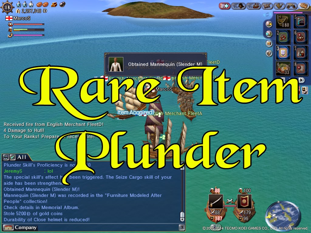Uncharted Waters Online Nanban Trading and Rare Item Plundering