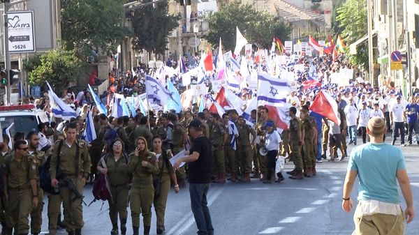 Marcha de Jerusalém 2016 (Foto: Eli Mendelbaum) Marcha de Jerusalém 2016 (Foto: Eli Mendelbaum)