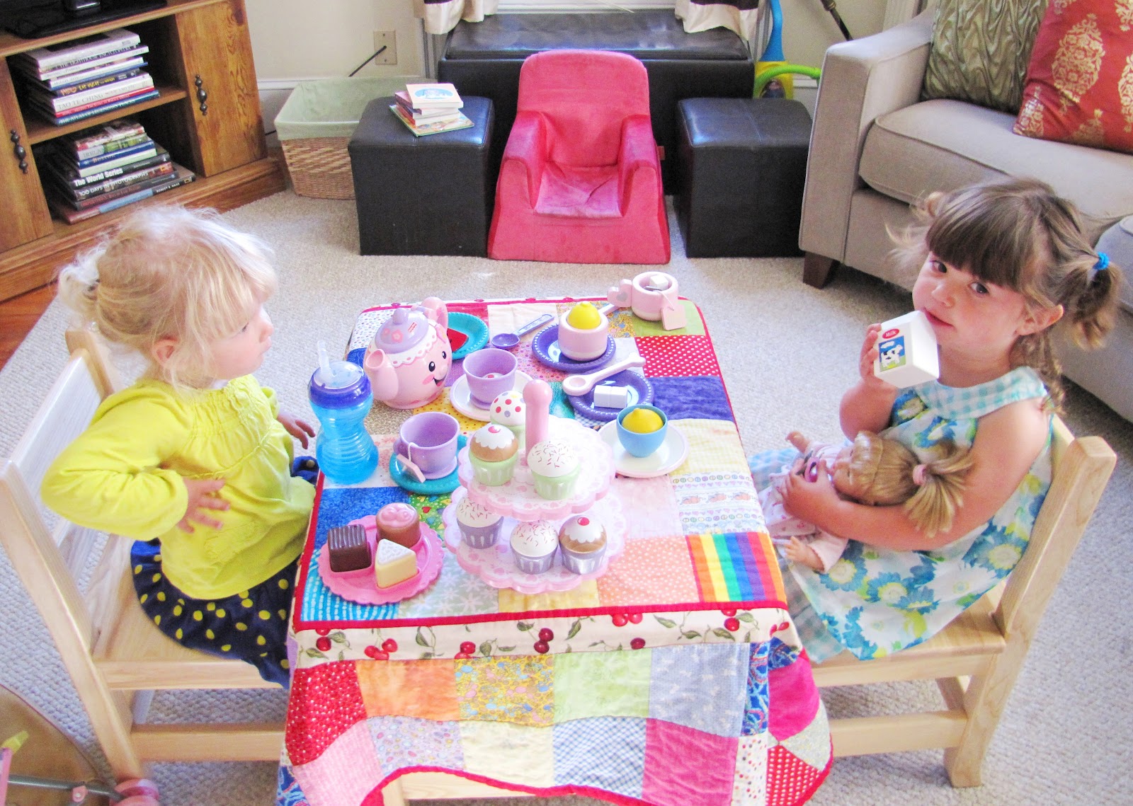 BabyMooHoo toddler tea party