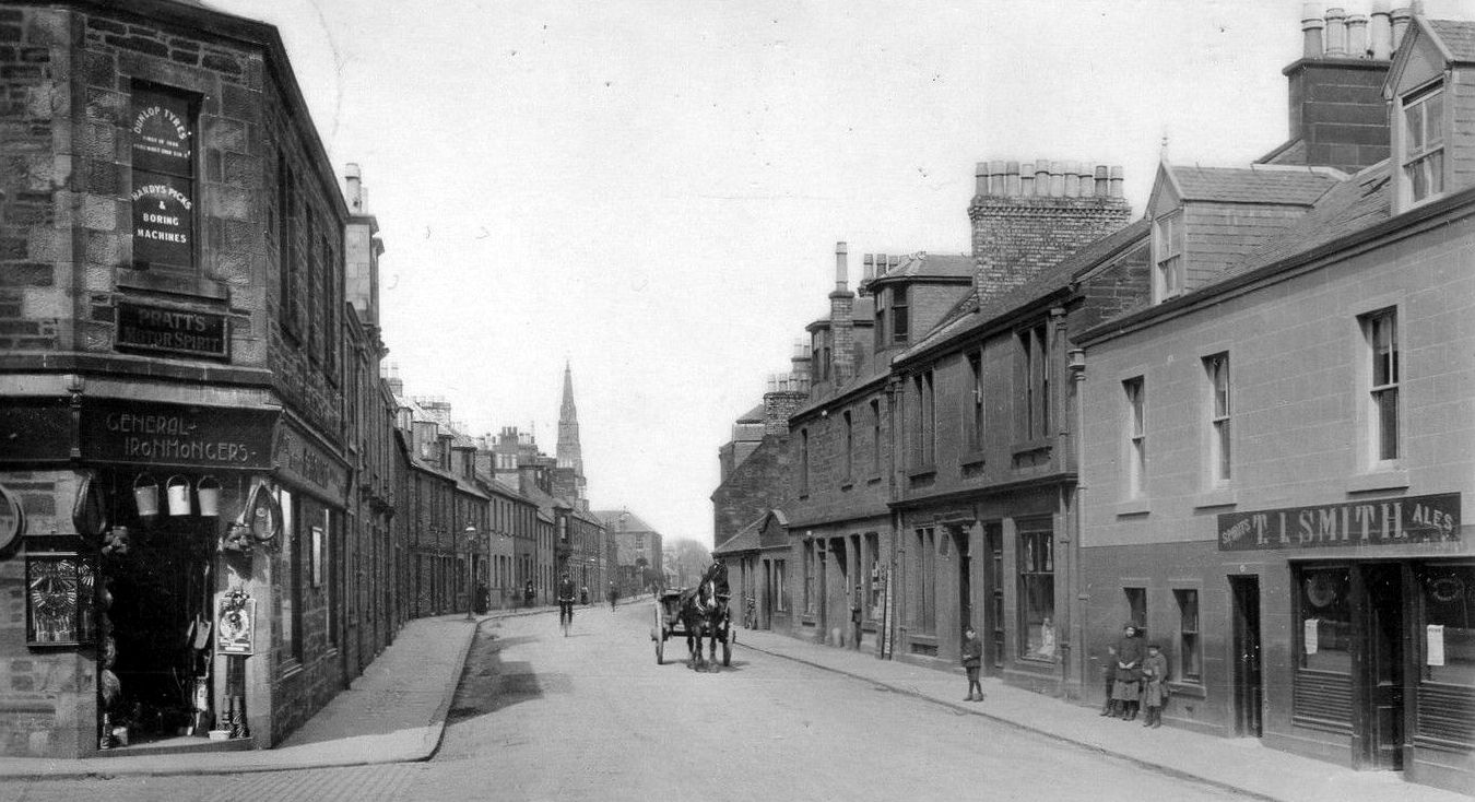 Tour Scotland Old Travel Blog Photograph Cassillis Road Maybole