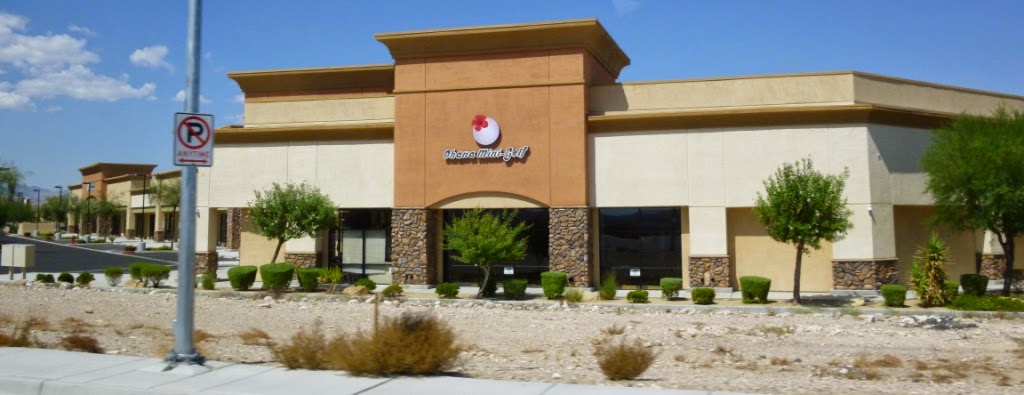 A view of the exterior of Ohana Mini-Golf course in Las Vegas Minigolf in Las Vegas