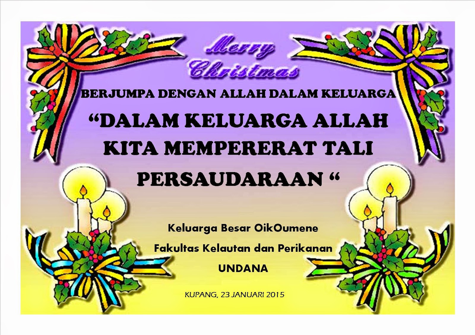 Tren Untuk Contoh Tema Dan Subtema Natal - Beauty Glamorous