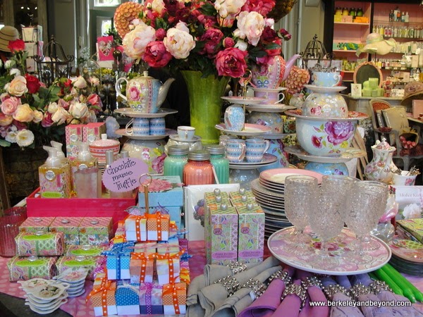gift shop display at Filoli in Woodside, California gift shop display at Filoli in Woodside, California
