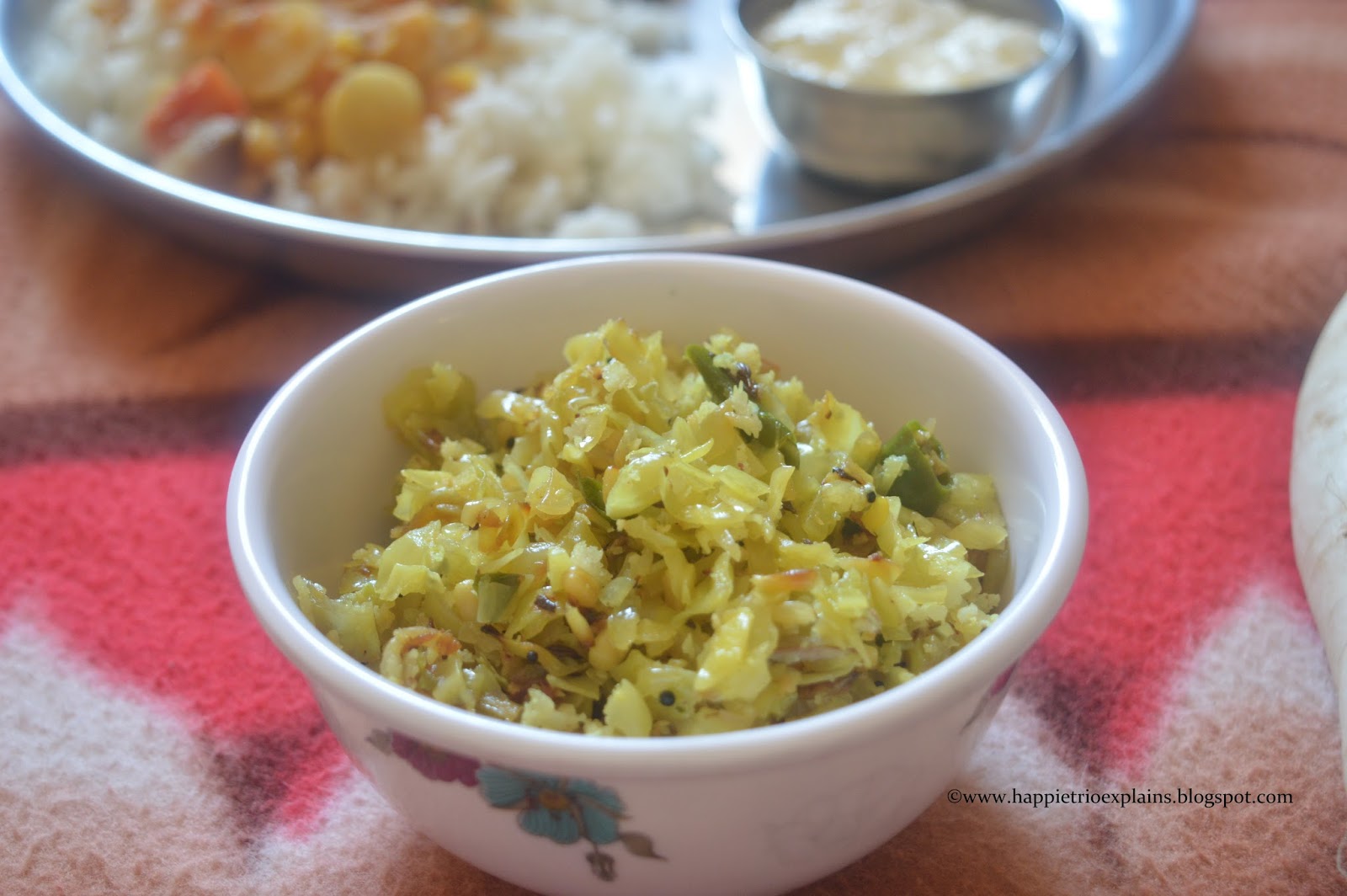 Cabbage Stir Fry/Cabbage poriyal Cook with Sharmila