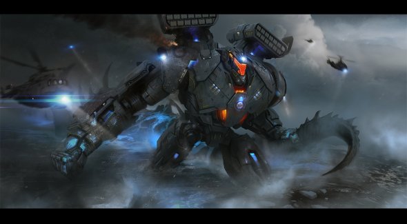 As sombrias ilustrações de ficção científica de Daryl Mandryk Daryl Mandryk artstation arte ilustrações ficção científica sombrio robôs futuristas alienígenas