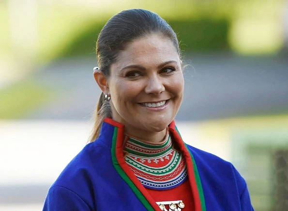 Crown Princess Victoria attended the ceremonial opening of the sixth session of the Sami Parliament at Kiruna Town Hall in Östersund