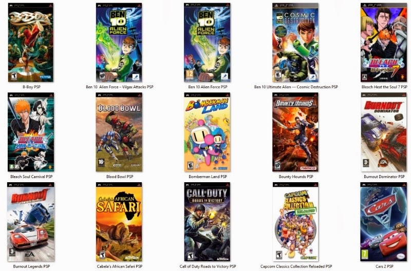 UPDATE GAME PSP