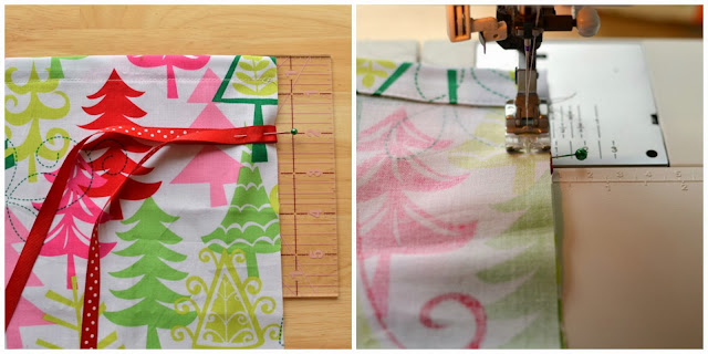 How to Make a Reusable Gift Bag with Ties: Easy to Sew