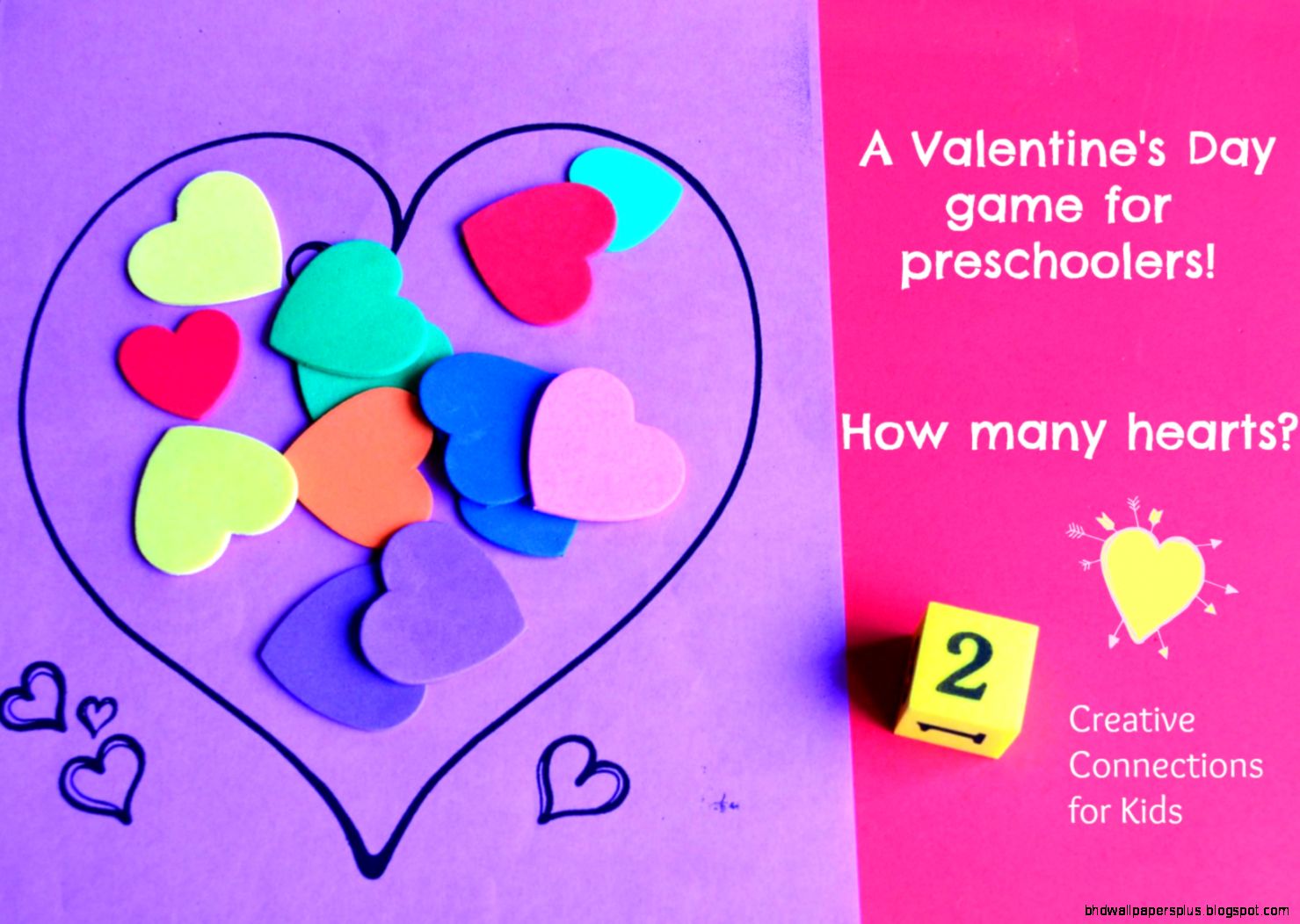 How many hearts A Valentine39s Day game