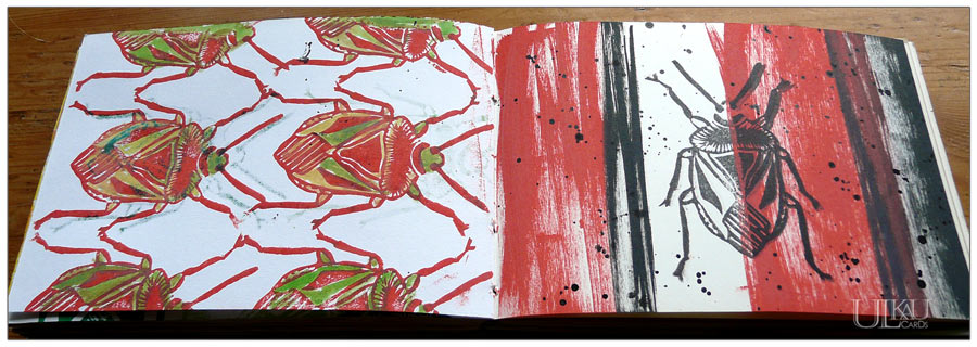 Ulkaucards Insekten Ii Wanzen Tanzen Und Mekka Mandala