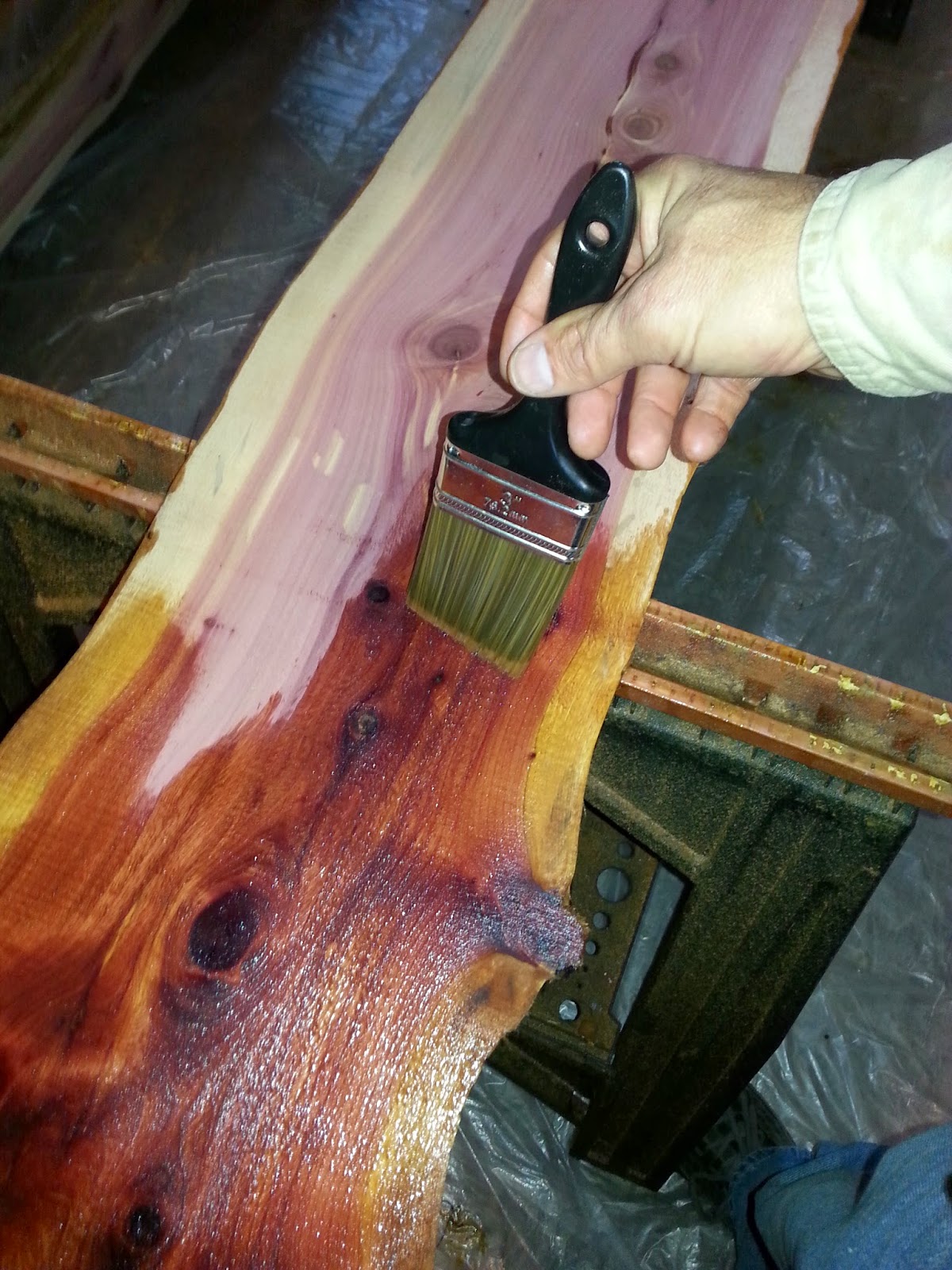 Drifts Gems and Wire Whims Sealing Live Edge Siding