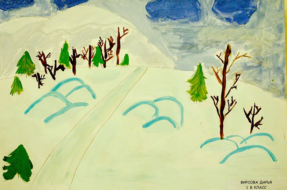 зимний лес презентация по изо 2 класс. зимний пейзаж гуашью. зимний лес урок изо. какого цвета снег рисунок. рисование зимний лес.